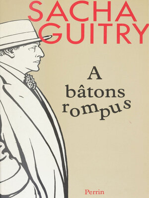 cover image of À bâtons rompus